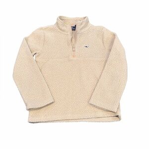 Vineyard Vines Off White Fleece Size 6